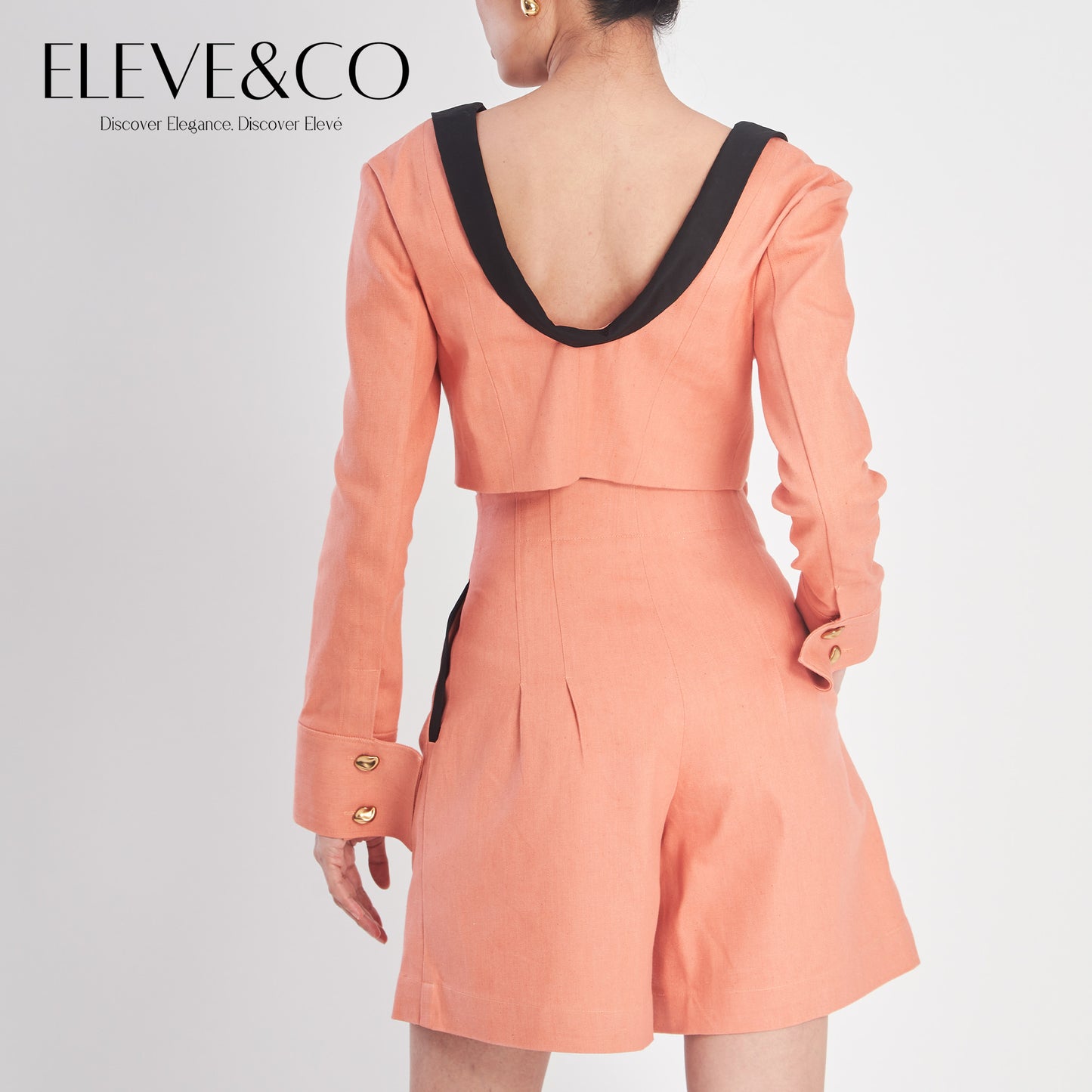 Tailored Jeans Peach Short