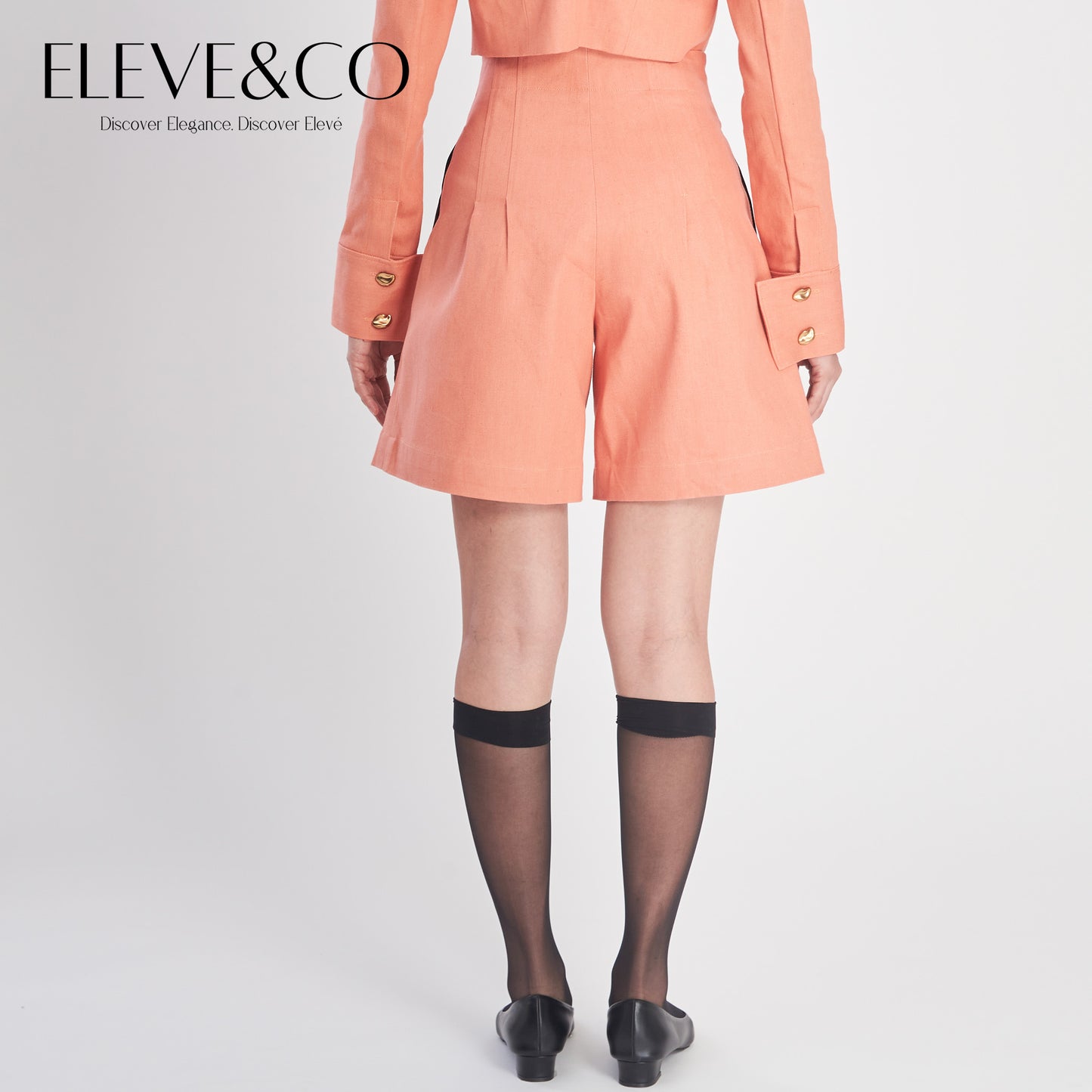 Tailored Jeans Peach Short